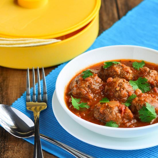 Easy Mexican Meatballs