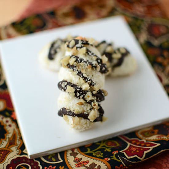 Coconut Macaroon Fingers