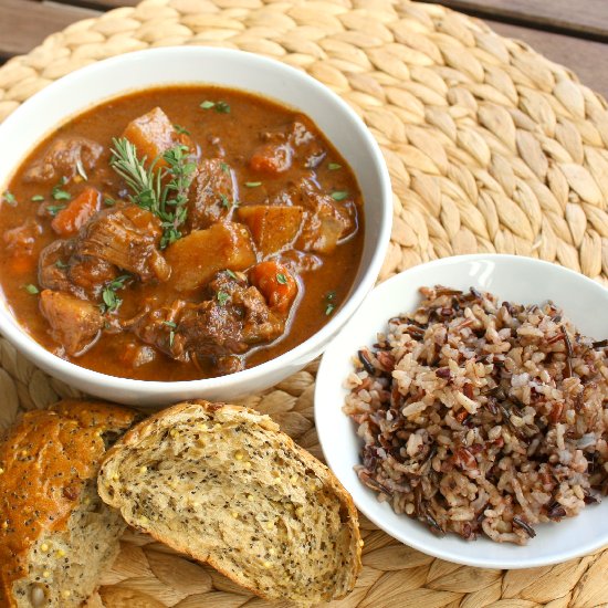 Lamb Stew with Dried Plums