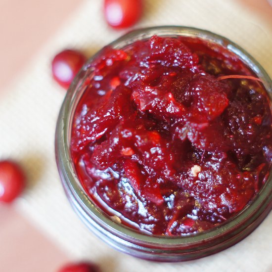 Hot Cranberry Jam