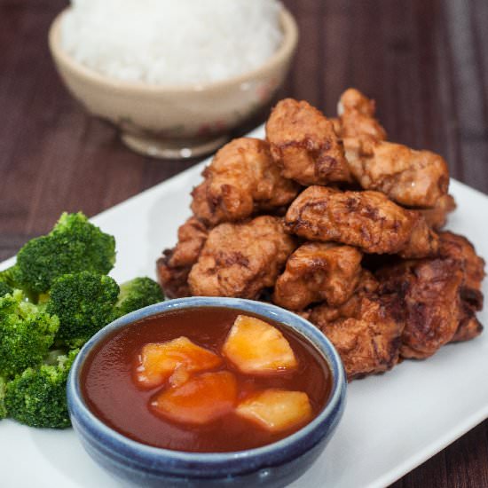 Pineapple Sweet and Sour Chicken