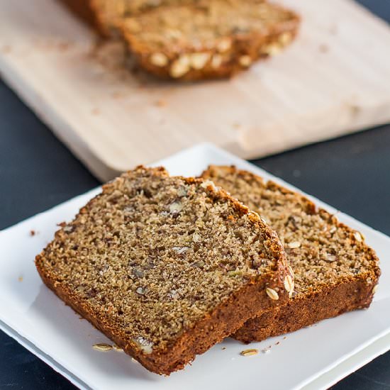 Healthy Banana Nut Bread