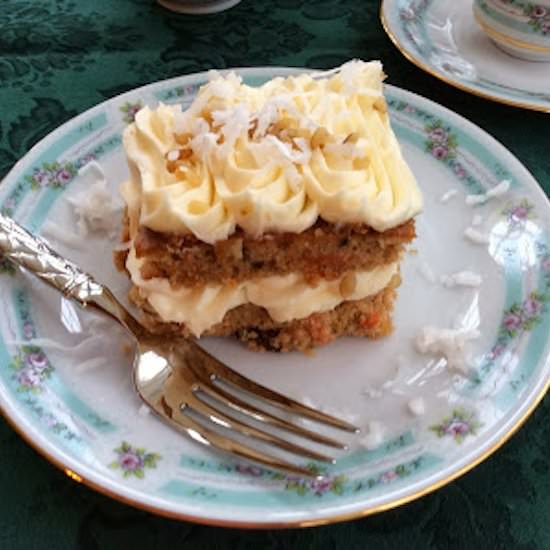 Incredibly Moist Carrot Cake