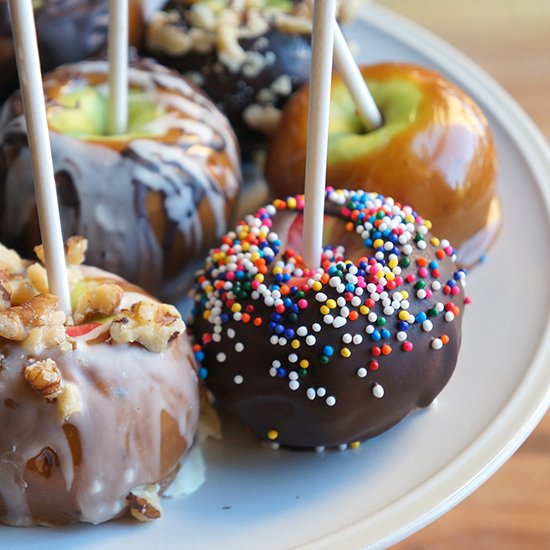 Mini Caramel & Chocolate Apples