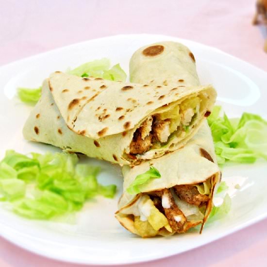 Chicken Shawarma Wrap