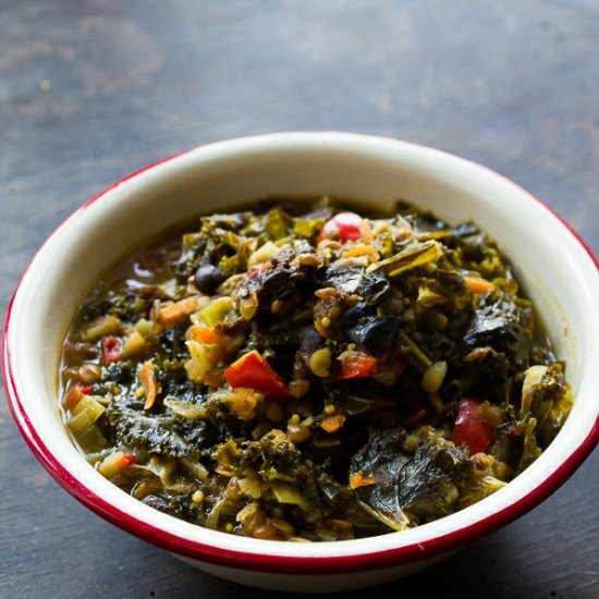 Kale goulash