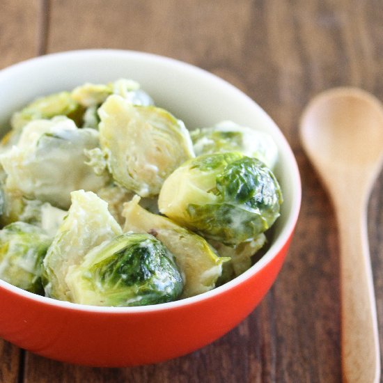 Creamy Brussels Sprouts