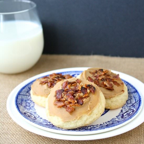 Maple Bacon Sugar Cookies