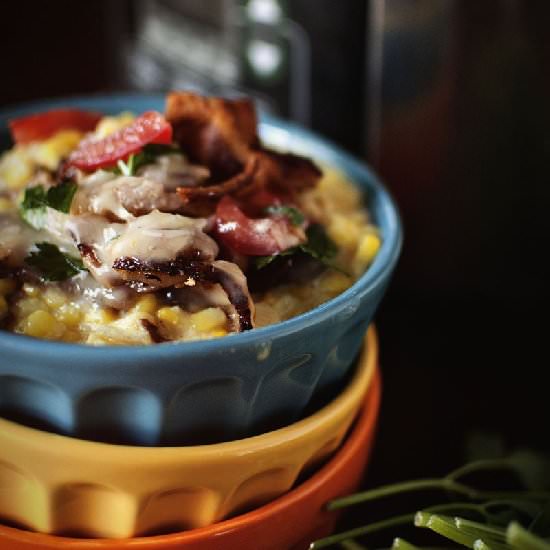 Slow Cooker Loaded Creamed Corn