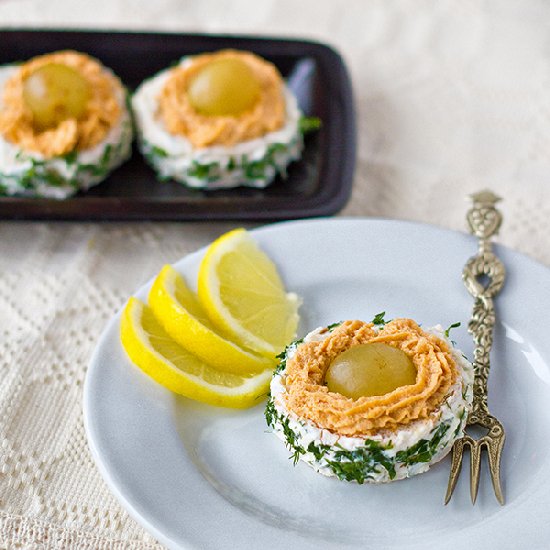 Appetizer with Salmon Pate