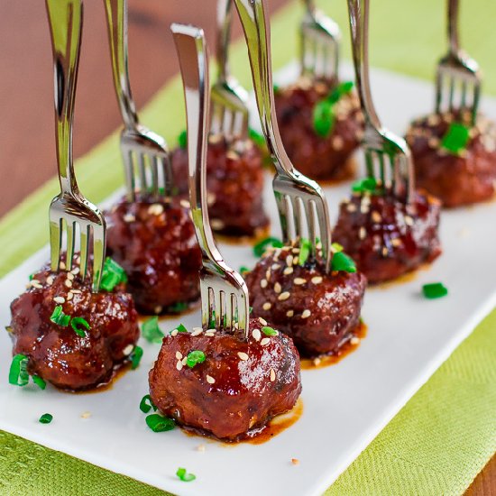 Crockpot Asian Meatballs