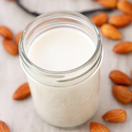 Homemade Almond Milk