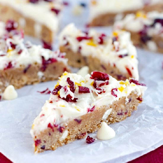 White Chocolate Cranberry Bliss Bar