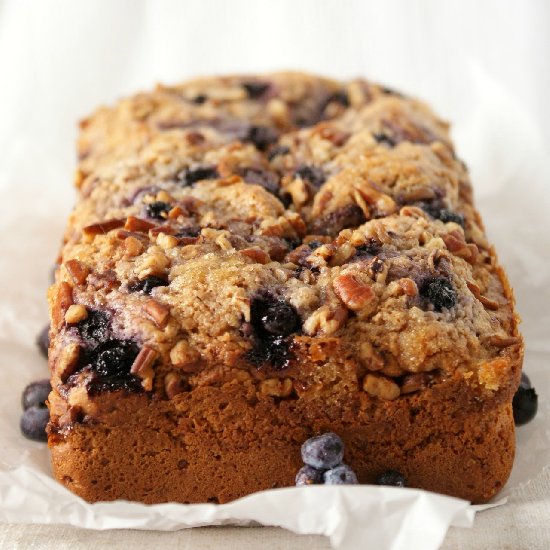 Blueberry Ice Cream Bread