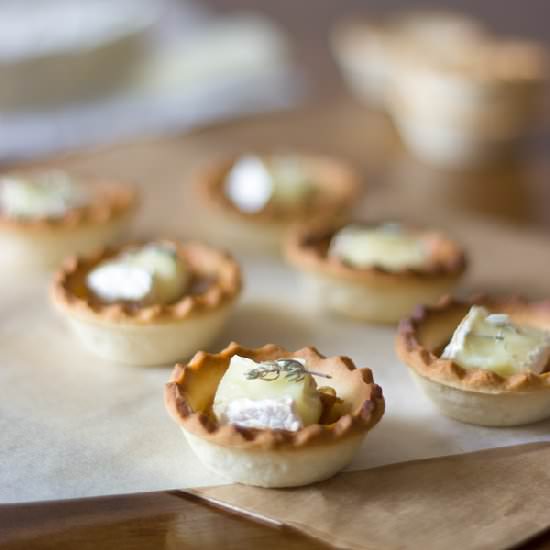 Tartlets of Cheese and Onion