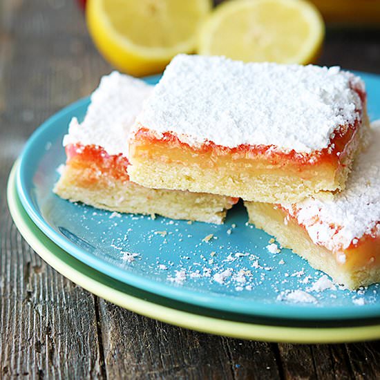 Raspberry Lemon Bars