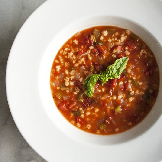 Tomato Barley Soup