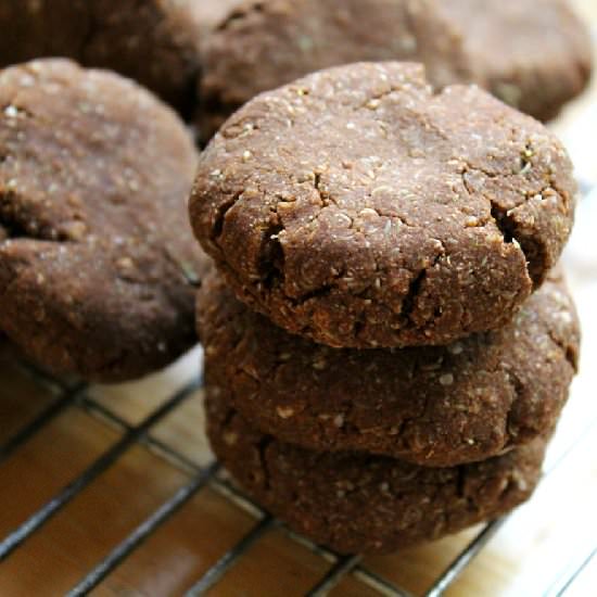 Soft Spiced Cocoa Pumpkin Cookies