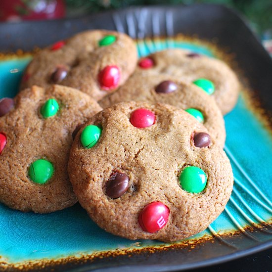 Molasses Cookies & Gingerbread M&Ms