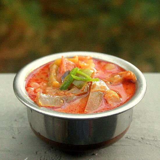 Capsicum Eggplant Gravy