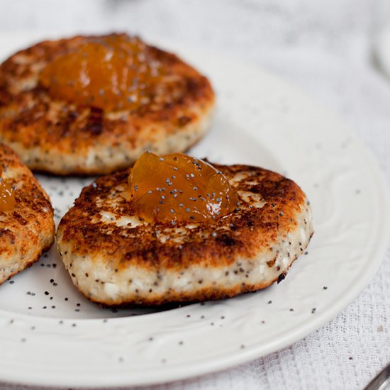 Vanilla Cottage Cheese Fritters