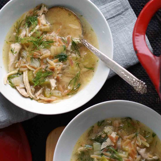 Chicken & Orzo Soup