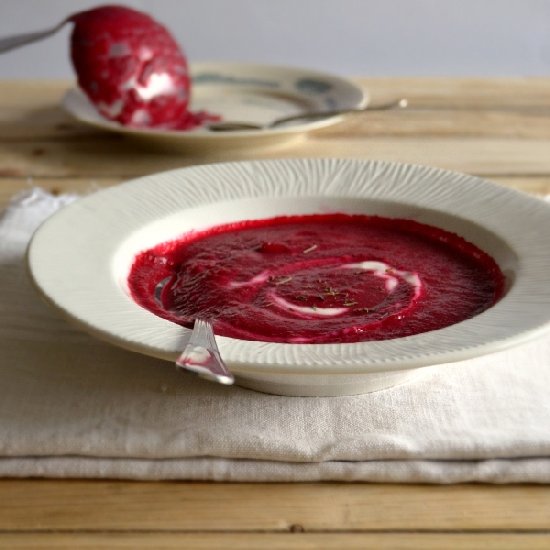 Beet and Apple Soup