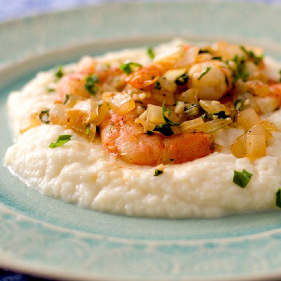 Cajun Shrimp and Mashed Cauliflower