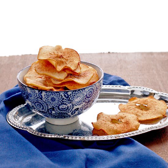 Baked Cinnamon Apple Chips