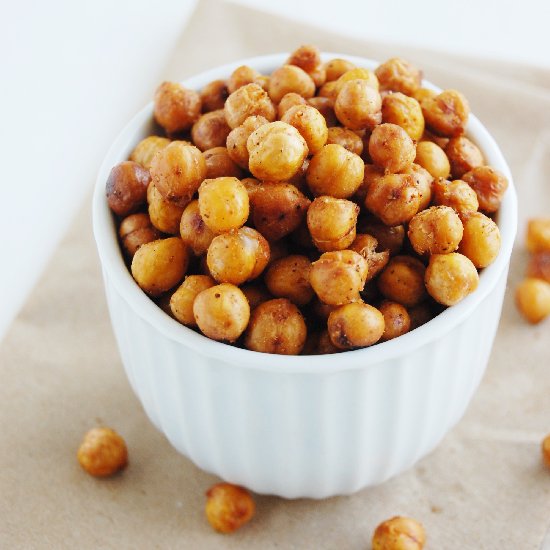 Roasted Masala Chickpeas