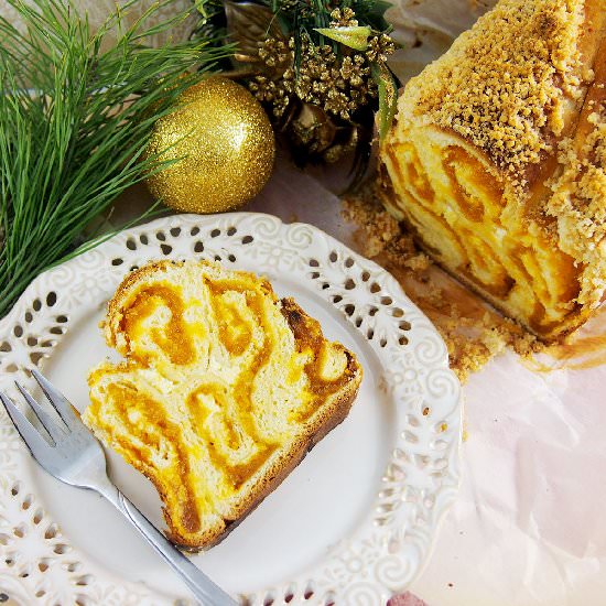 Apricot Cream Cheese Babka