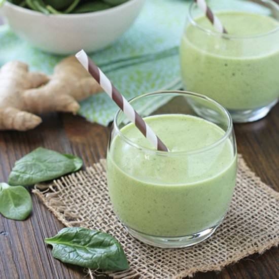 Vanilla Mango Spinach Smoothie