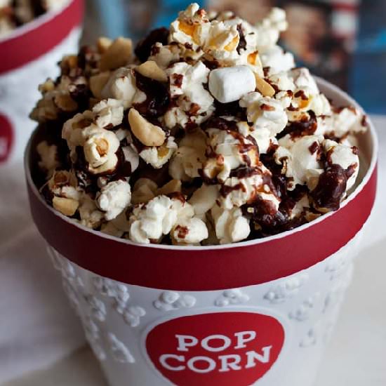 Rocky Road Popcorn