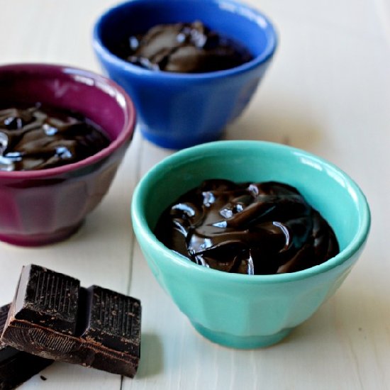 Dark Chocolate Pudding