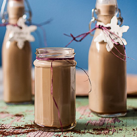 Homemade vegan Bailey’s