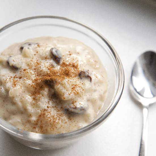 Cinnamon Rice Pudding