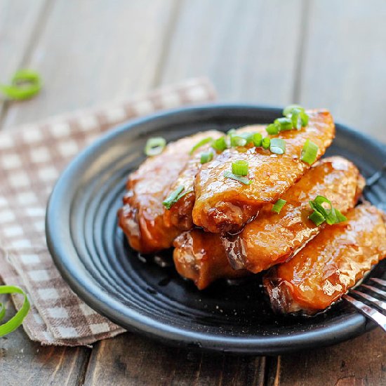 Braised Chicken Wings Recipe