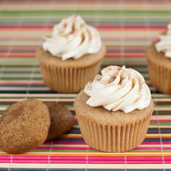 Snickerdoodle Cupcakes