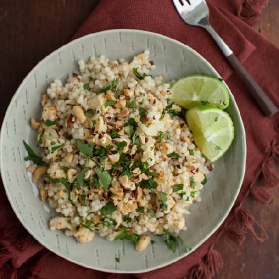 Thai Roasted Cauliflower & Couscous