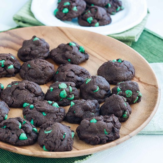 Gluten-Free Chocolate Mint Cookies