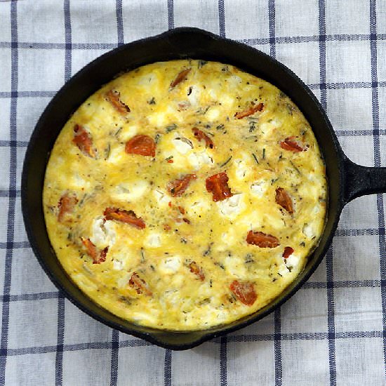 Rosemary Tomato Frittata