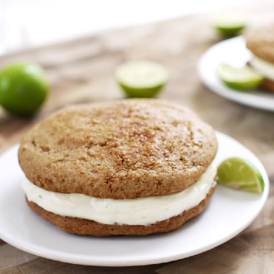 Key Lime Whoopie Pies