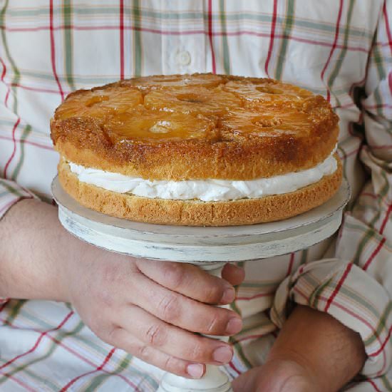 Pineapple upside-down cake