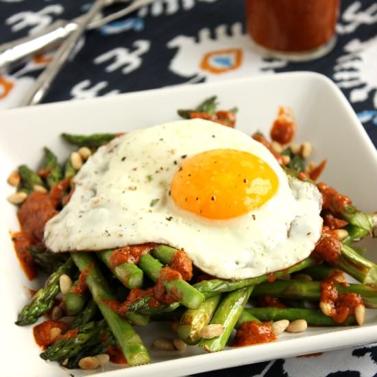 Warm Asparagus Salad