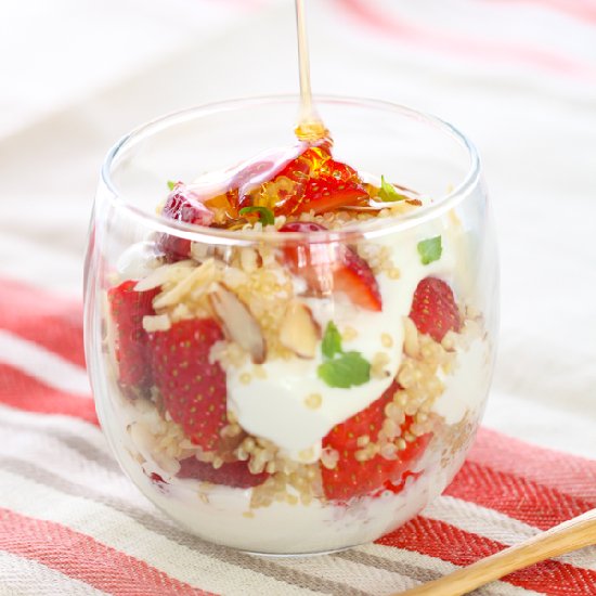 Strawberry & Quinoa Parfait