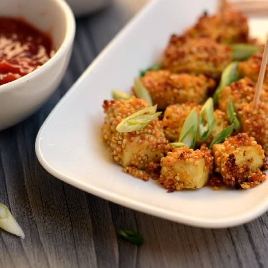 Quinoa Crusted Tofu