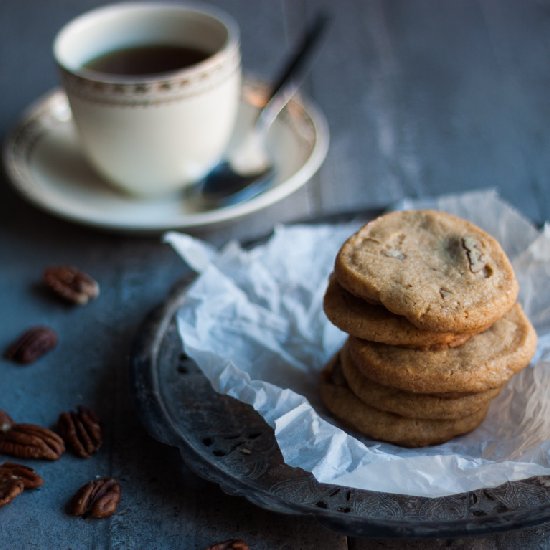 Brown Butter Pecan Cookies