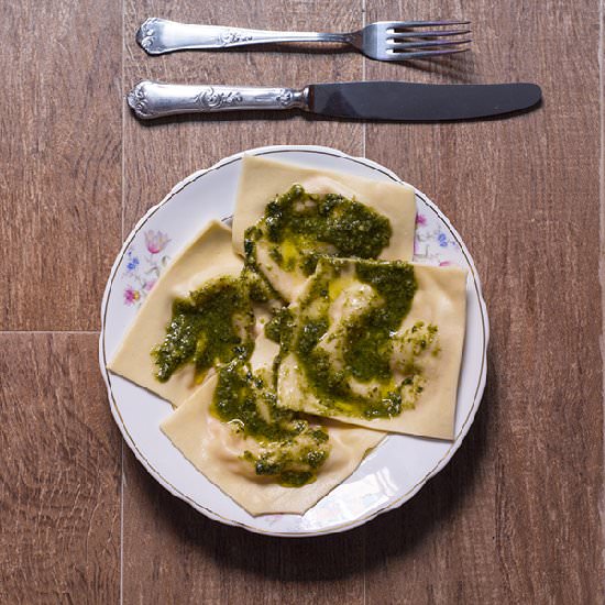 Ravioli al Pesto