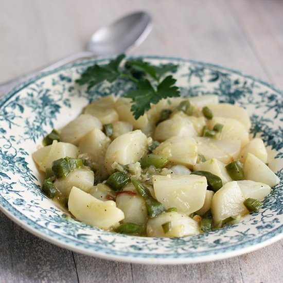 Baby Turnips in Butter Sauce