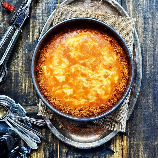 Sweet Potato Pie with Cream Cheese